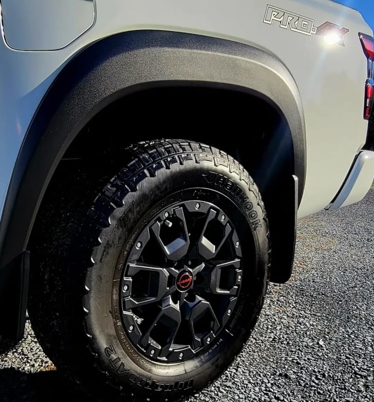 A trucks wheel restoration from D and P auto detailing