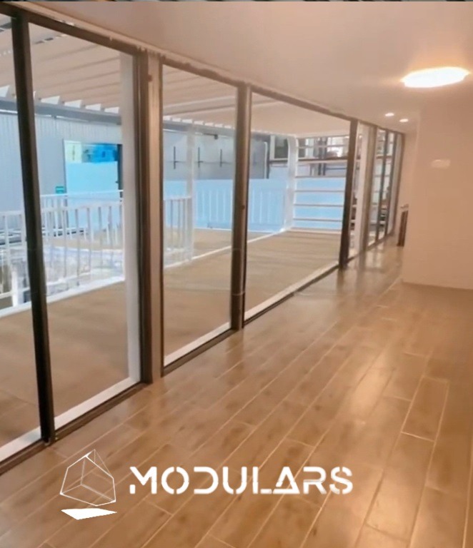 Vivienda modular VM2A1 de doble piso personalizable, MODULARS España