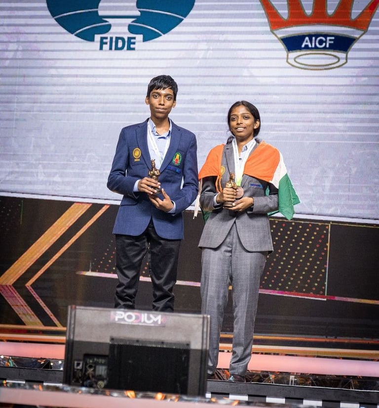 Vaishali Rameshbabu, India Chess, FIDE Women's Grand Swiss, GM Praggnanandhaa