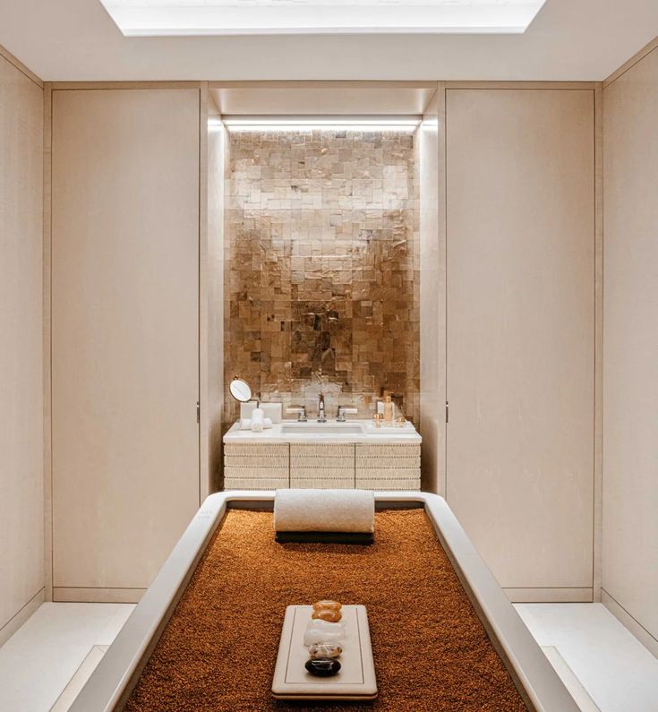 luxury spa treatment room design