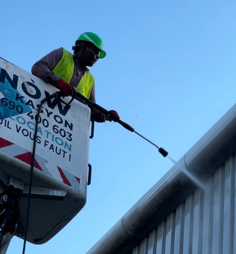 prestation de nettoyage de façade 