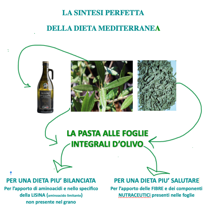 Pasta alle foglie d'Olivo La sintesi alimentare perfetta