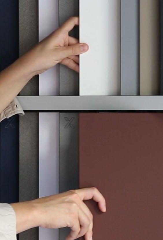 Fenix matte surface kitchen by SR Enterprises