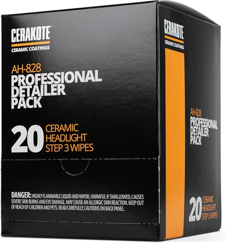 cerakote ceramic wipes for headlights step 3