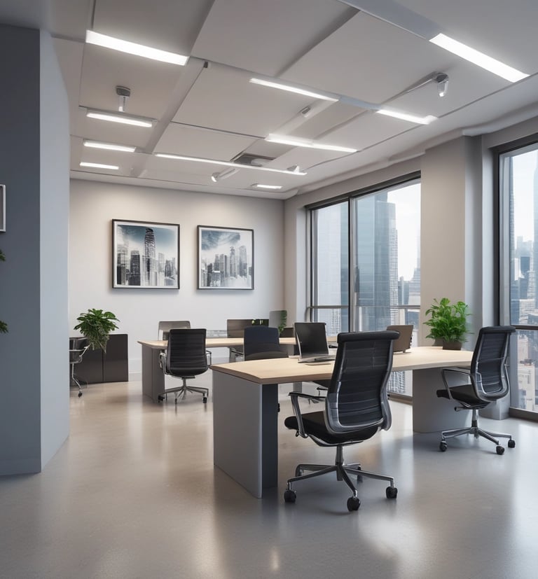 gray concrete wall inside building