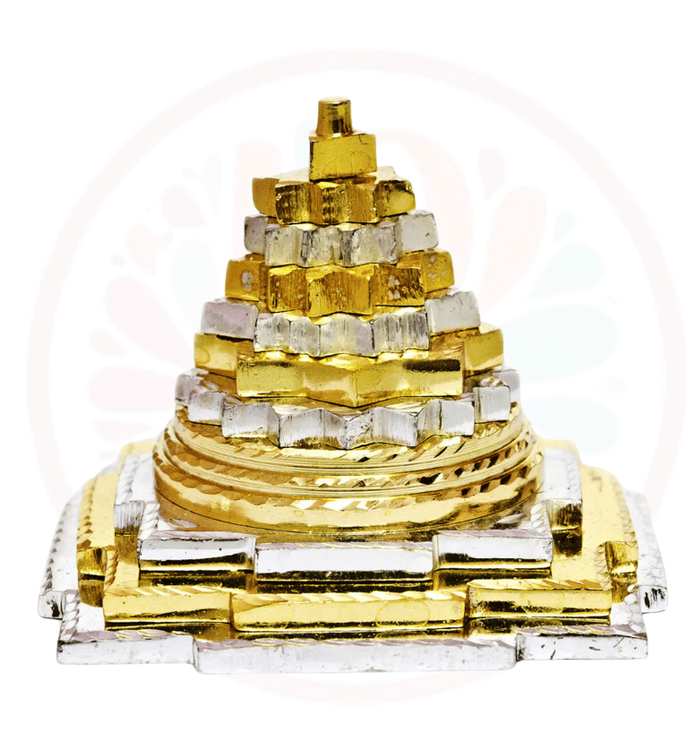 The image displays Shri yantras crafted by Prajjwal International Company Aligarh