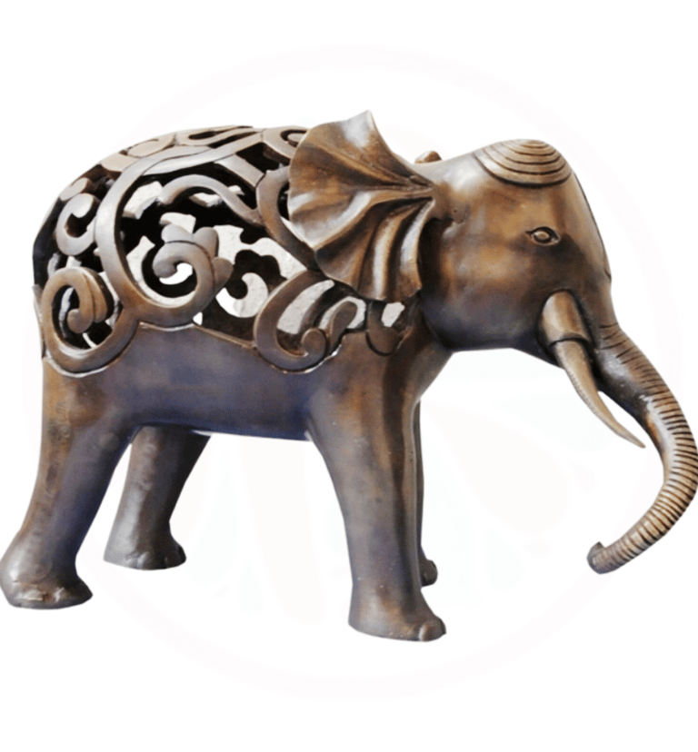 a decorative elephant statue