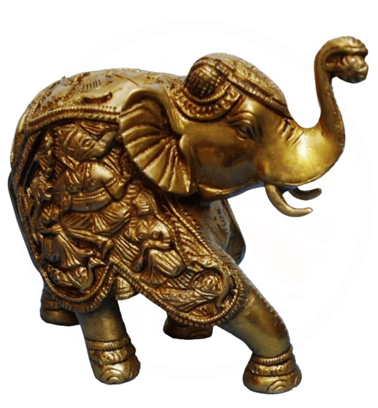 brass elephant