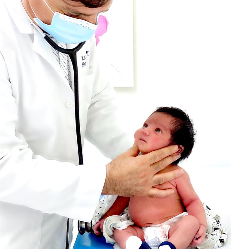 Pediatric flu vaccination Fairfax