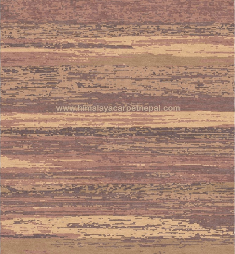 Custom modern contemporary rug with sleek minimalist design for luxury interiors