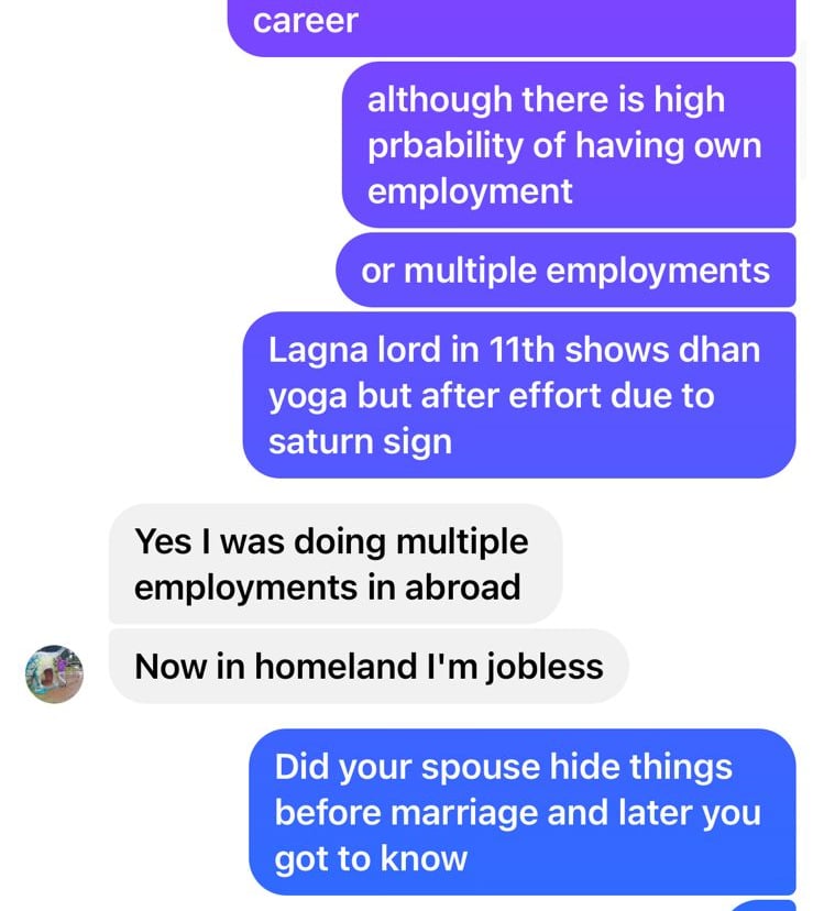 Marriage astrology prediction