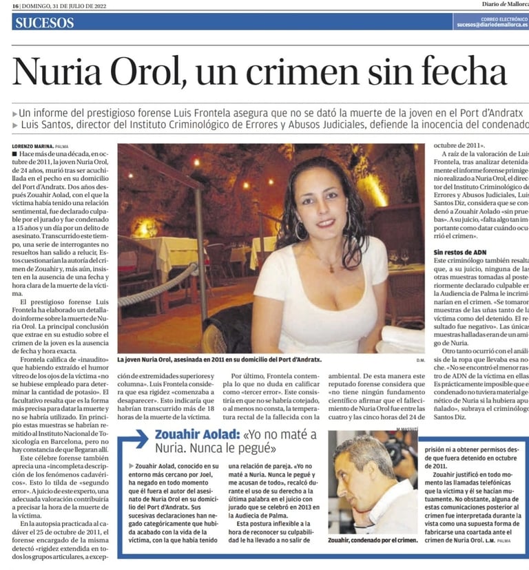 Asesinaro en Andraxt-Nuria Oriol