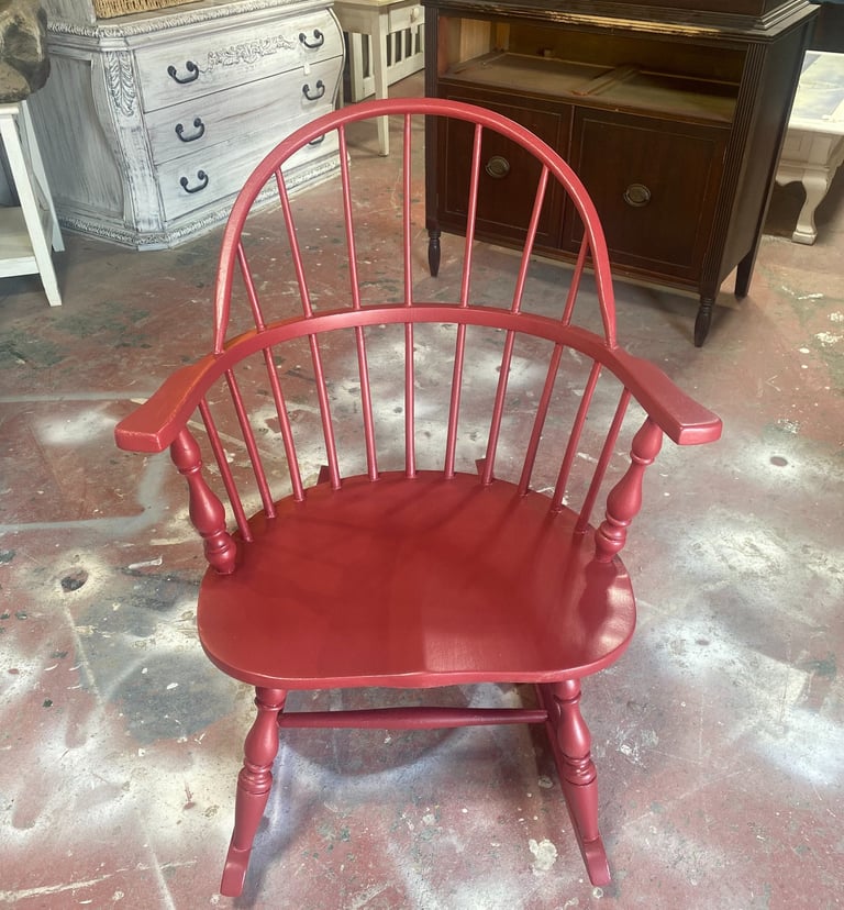 Red Rocking Chair