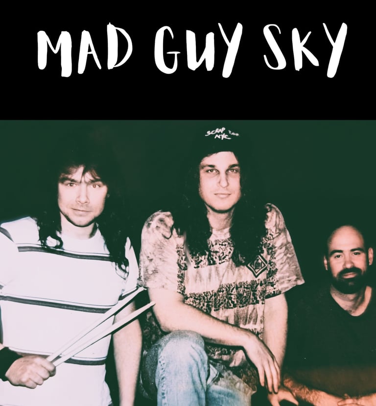 MAD GUY SKY, 90's NYC altrernative rock band #madguysky