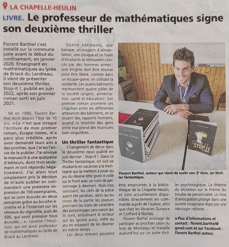 Article de presse.