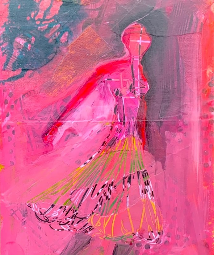 Pink pixie, Forest, myth