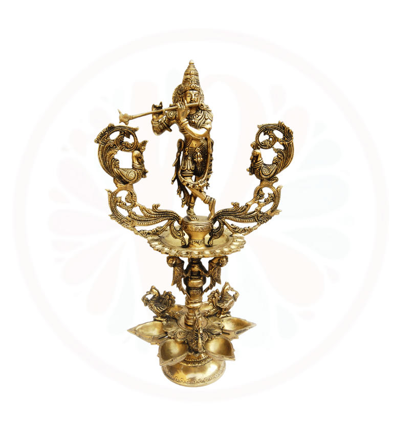 #BrassLamp #IlluminateYourSpace #TimelessElegance #SpiritualDecor #HomeDecor #TraditionalCraftsmansh