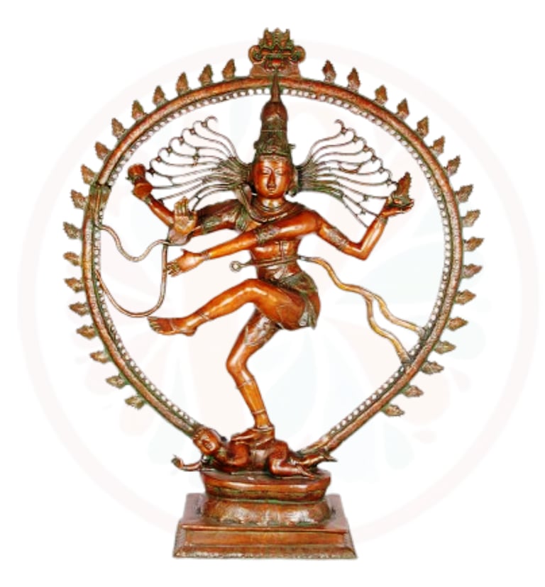 #NatrajMurti #BrassSculpture #DivineArt #LordShiva #CosmicDance #IndianCraftsmanship #SpiritualSymbo