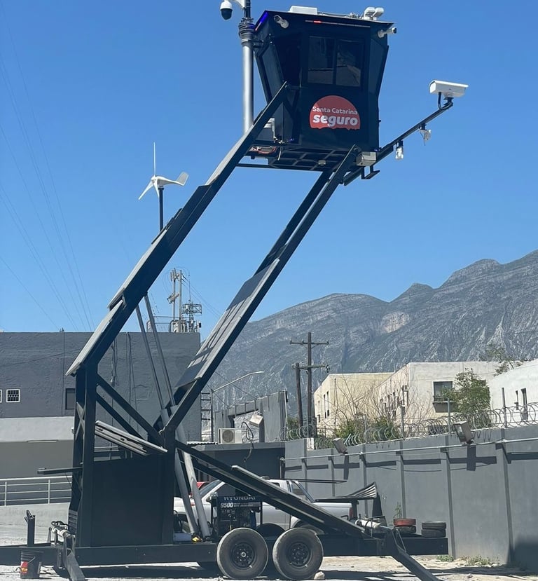 Caseta vigilancia movil