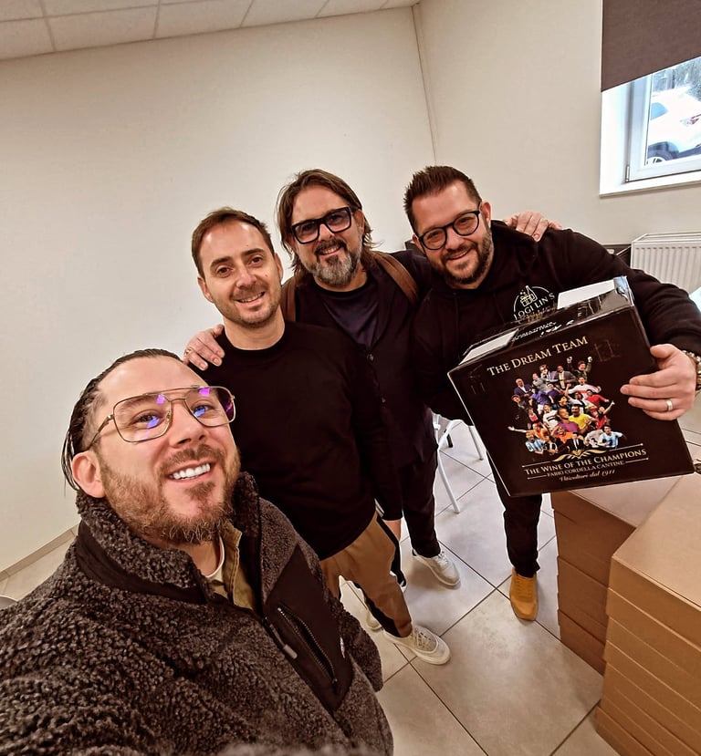 Fabio cordella The wine of champions et gustoclub.be