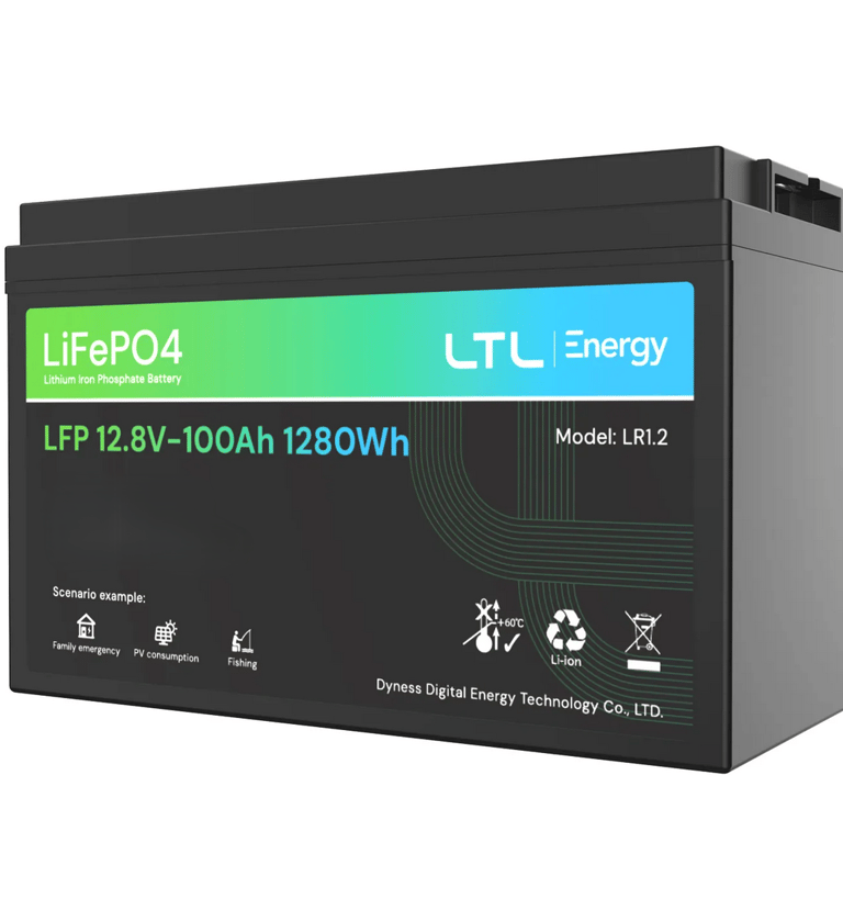 12 volt 100Ah lithium battery pack for home and office inverters and ups