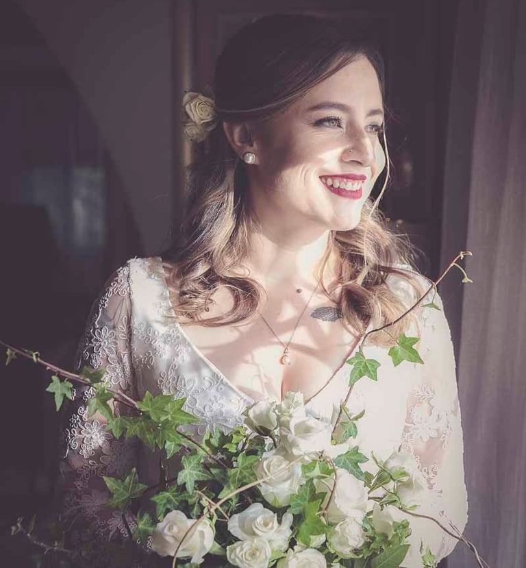 Retrato fotográfico novia