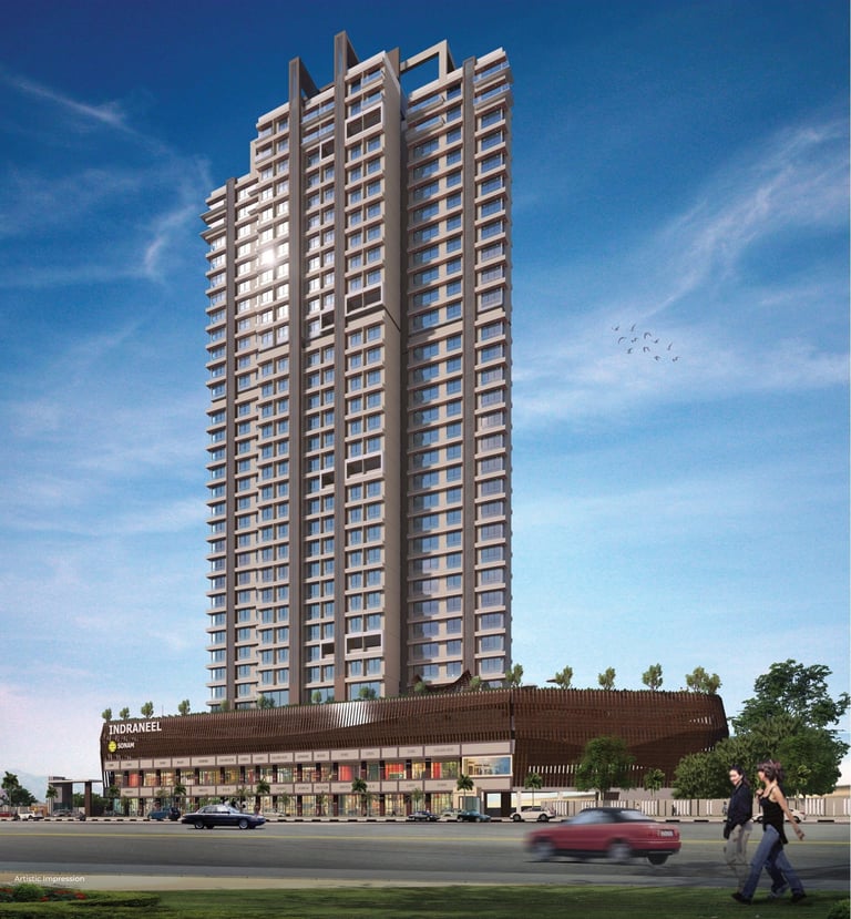 SONAM INDRANEEL MIRA ROAD EAST, SONAM INDRANEEL, BEVERLY PARK, KANAKIA, OPP MIRA ROAD COURT, MIRA ROAD EAST