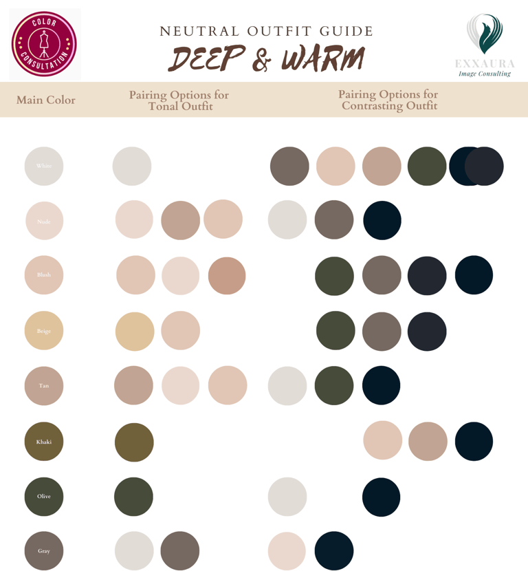 a color scheme of a color scheme of a color scheme of different colors