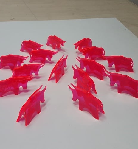 Plexiglass decoration machining
