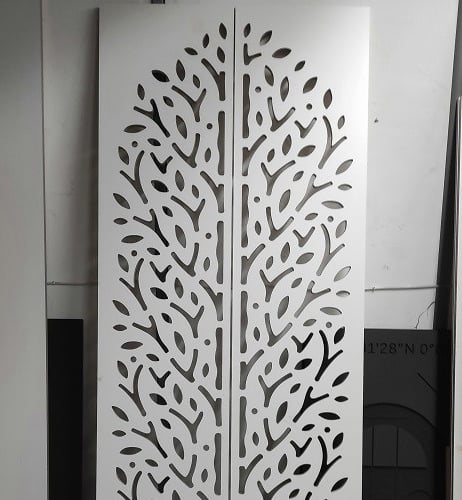 Openwork wall 2D milling