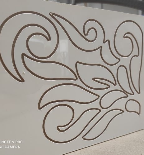 MDF panel engraving