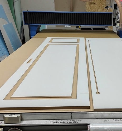 Door CNC machining