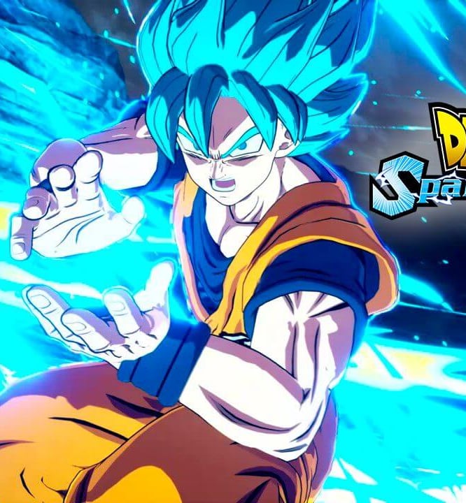 Personaje de Dragon Ball, goku lanzando su habilidad