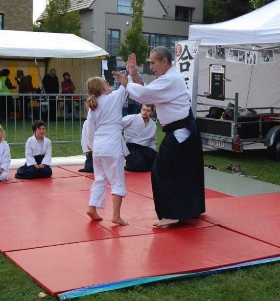 Photo d'un entrainement de sport de combat