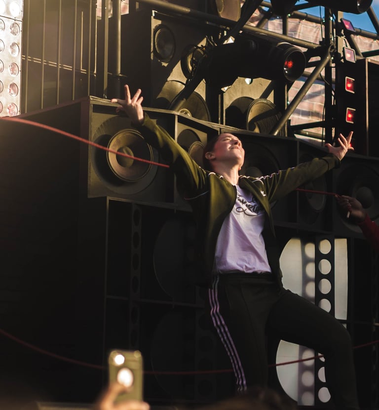 Coulisses d’un spectacle — The Ropestylers