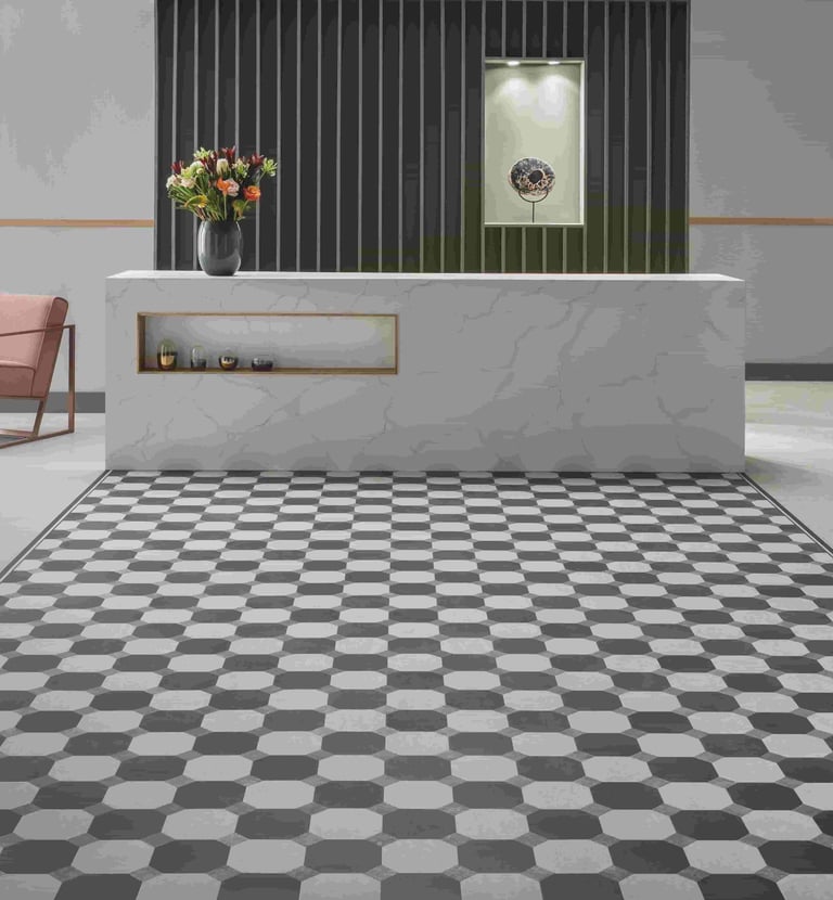 Vinilinės grindys komercijai