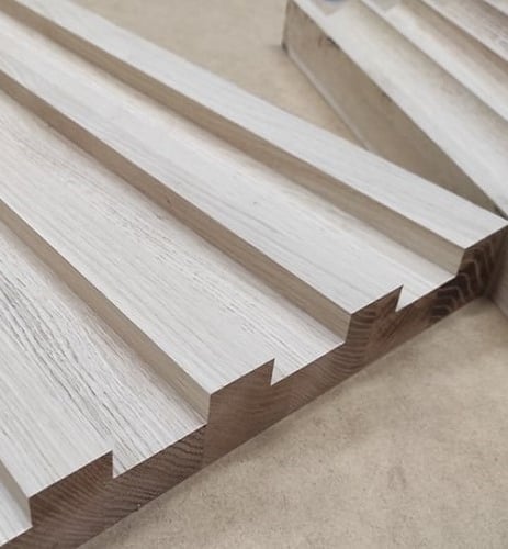 Decorative panel CNC milling