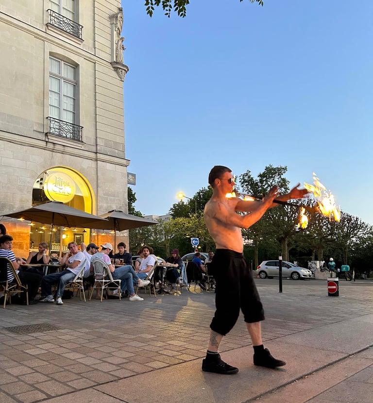 spectacle en terrasse