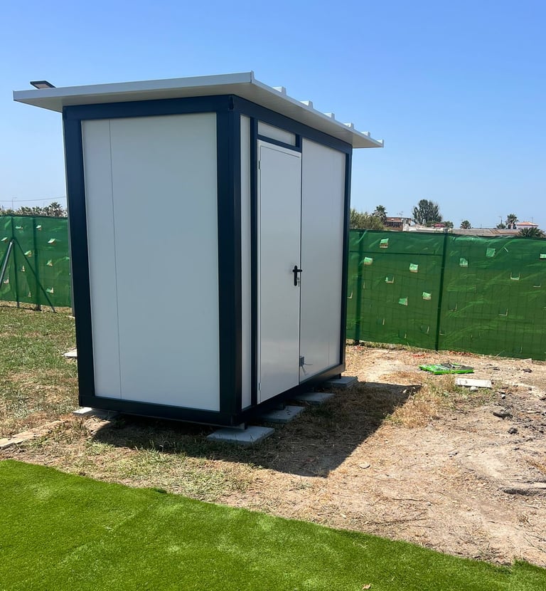 casa prefabricada con pannel Sándwich