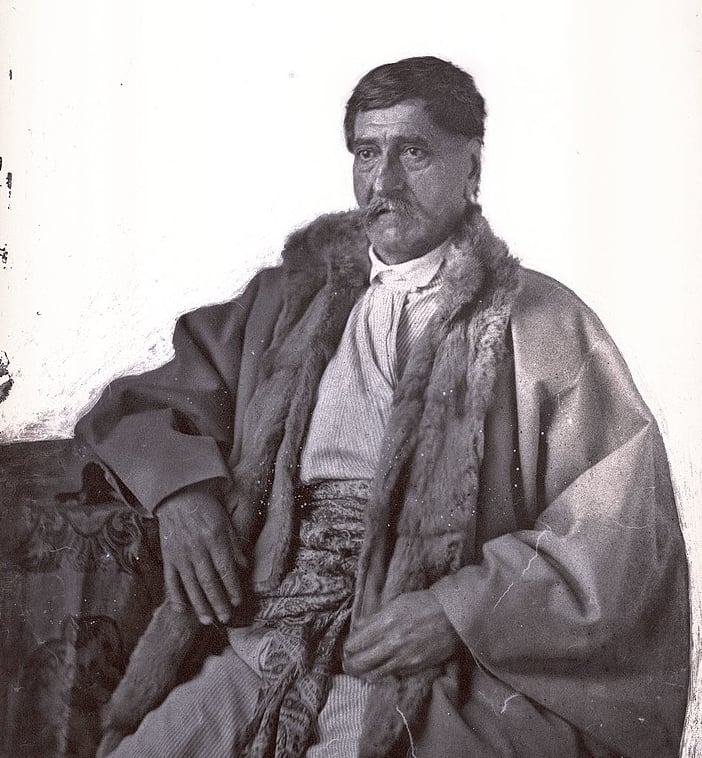Fotografia lui Barbu Lautaru, executata de C. Sturza Scheianul.