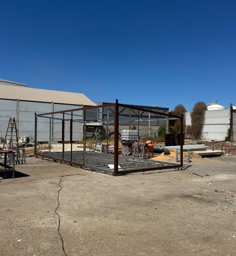 casa prefabricada con pannel Sándwich