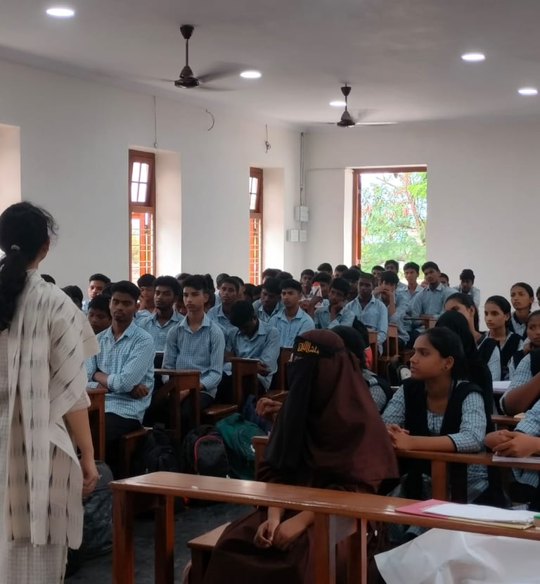 AIHE-Gopika session with students