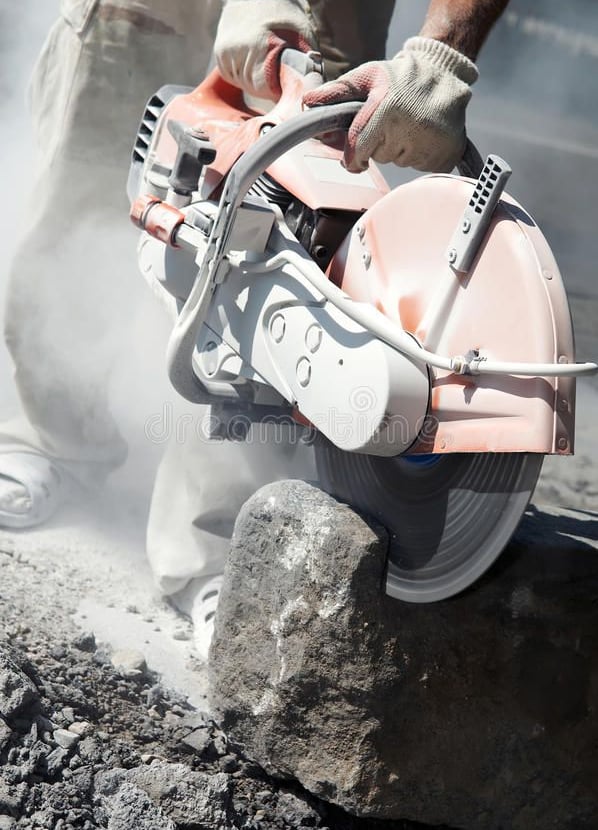 RCC beam cutting near Hebbagodi Bangalore