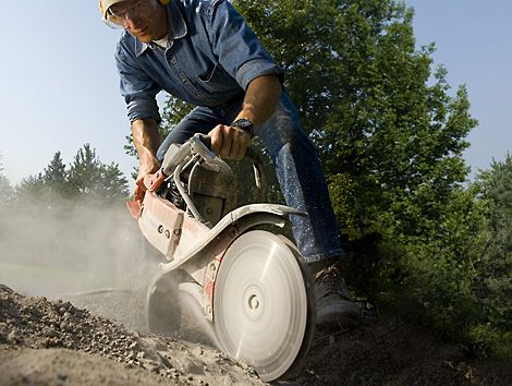 RCC floor cutting for HVAC lines in Bangalore