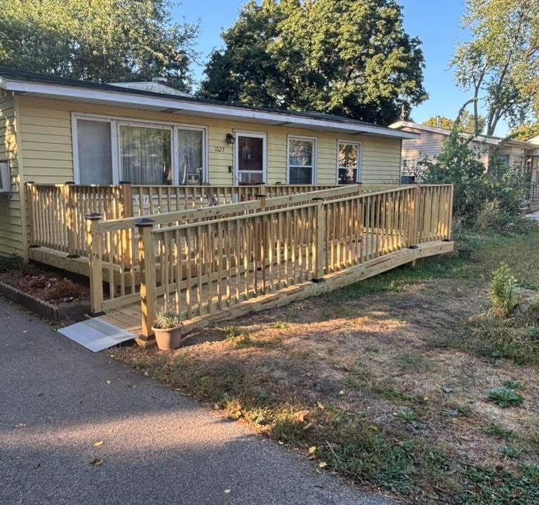Handicap Ramp deck