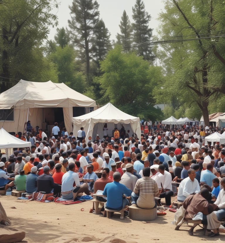 Our team member explaining the e-registration process to a customer in a cozy living room setting.