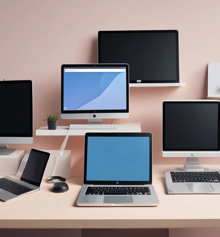 Technician installing structured cabling in an office ceiling for network infrastructure