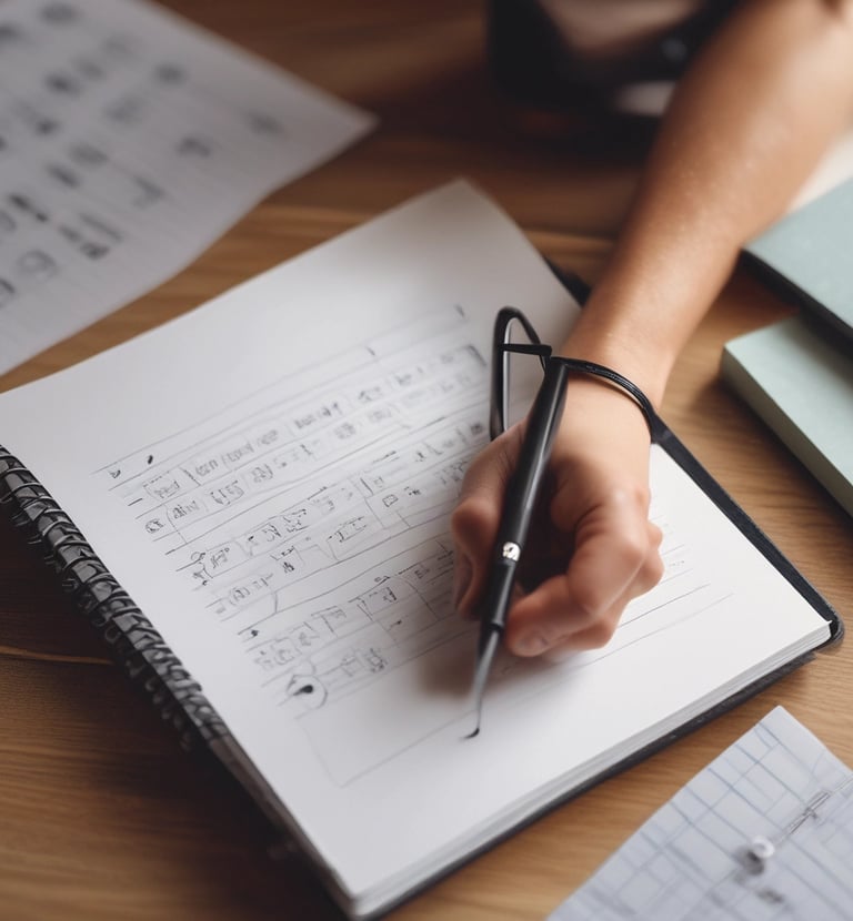 A peaceful outdoor scene with a woman meditating under a large tree.