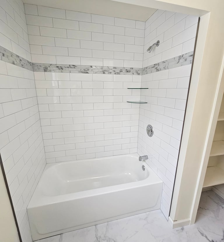 Affordable Floors & Remodeling Photo Gallery of Residential Bath Projects