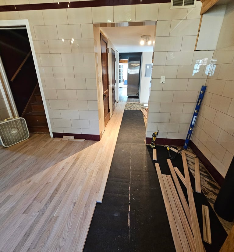 Affordable Floors & Remodeling Photo Gallery of Residential Flooring Projects.